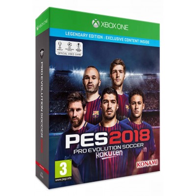 Pro Evolution Soccer (PES) 2018 - Legendary Edition [Xbox One, русские субтитры]